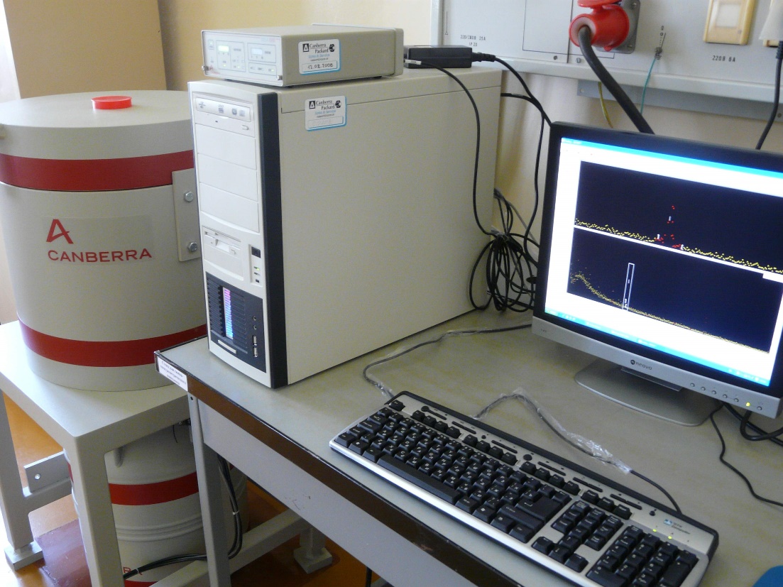 Гамма-спектрометрические комплексы Canberra c полупроводниковыми детекторами